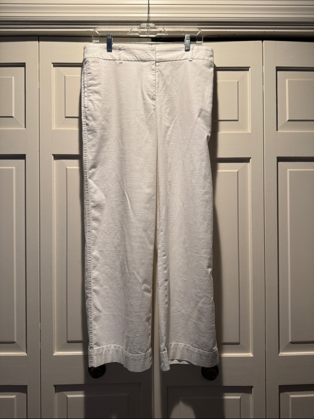 Talbots white Wide-Leg Pants